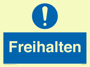 (DE)MC519: Freihalten
