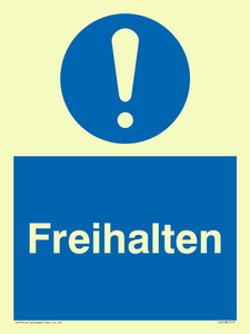 (DE)MC519: Freihalten