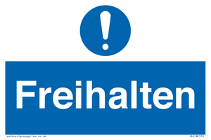 (DE)MC519: Freihalten