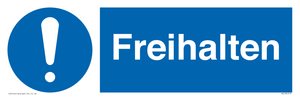 (DE)MC519: Freihalten