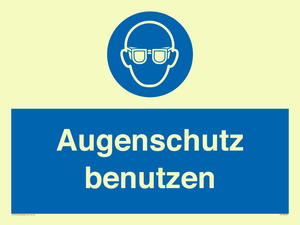 (DE)MP281: Augenschutz benutzen