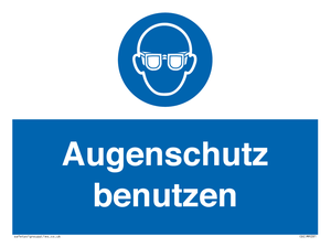 (DE)MP281: Augenschutz benutzen