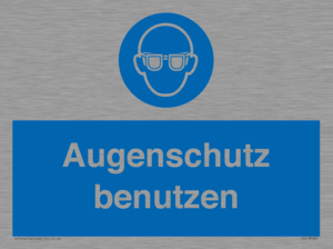(DE)MP281: Augenschutz benutzen