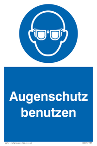 (DE)MP281: Augenschutz benutzen