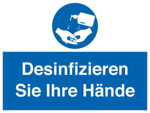 (DE)MP6227: Desinfizieren Sie Ihre Hände