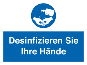 (DE)MP6227: Desinfizieren Sie Ihre Hände