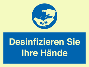 (DE)MP6227: Desinfizieren Sie Ihre Hände