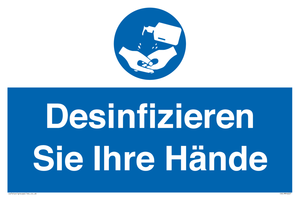 (DE)MP6227: Desinfizieren Sie Ihre Hände