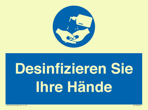 (DE)MP6227: Desinfizieren Sie Ihre Hände