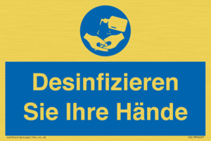 (DE)MP6227: Desinfizieren Sie Ihre Hände