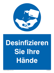(DE)MP6227: Desinfizieren Sie Ihre Hände
