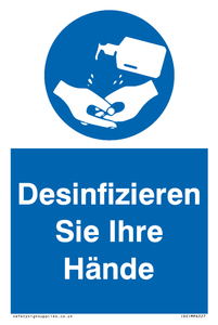 (DE)MP6227: Desinfizieren Sie Ihre Hände