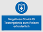 (DE)MP7040: Negatives Covid-19 Testergebnis zum Reisen erforderlich