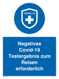 (DE)MP7040: Negatives Covid-19 Testergebnis zum Reisen erforderlich