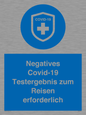 (DE)MP7040: Negatives Covid-19 Testergebnis zum Reisen erforderlich