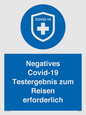 (DE)MP7040: Negatives Covid-19 Testergebnis zum Reisen erforderlich