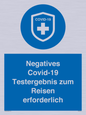 (DE)MP7040: Negatives Covid-19 Testergebnis zum Reisen erforderlich