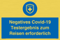 (DE)MP7040: Negatives Covid-19 Testergebnis zum Reisen erforderlich