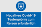 (DE)MP7040: Negatives Covid-19 Testergebnis zum Reisen erforderlich