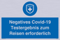 (DE)MP7040: Negatives Covid-19 Testergebnis zum Reisen erforderlich