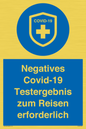 (DE)MP7040: Negatives Covid-19 Testergebnis zum Reisen erforderlich