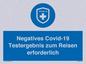 (DE)MP7040: Negatives Covid-19 Testergebnis zum Reisen erforderlich