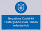 (DE)MP7040: Negatives Covid-19 Testergebnis zum Reisen erforderlich