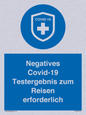 (DE)MP7040: Negatives Covid-19 Testergebnis zum Reisen erforderlich