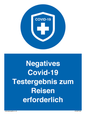 (DE)MP7040: Negatives Covid-19 Testergebnis zum Reisen erforderlich
