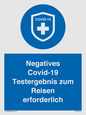 (DE)MP7040: Negatives Covid-19 Testergebnis zum Reisen erforderlich