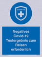 (DE)MP7040: Negatives Covid-19 Testergebnis zum Reisen erforderlich
