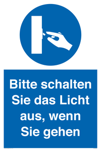 (DE)MV5568: Bitte schalten Sie das Licht aus, wenn Sie gehen
