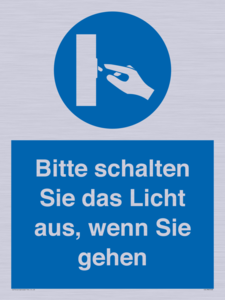 (DE)MV5568: Bitte schalten Sie das Licht aus, wenn Sie gehen