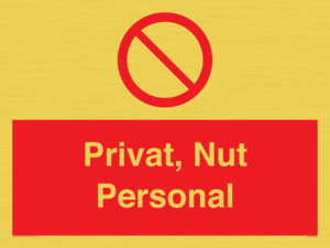 (DE)PA1489: Privat, Nut Personal