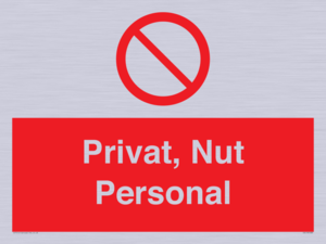 (DE)PA1489: Privat, Nut Personal