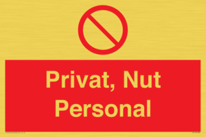 (DE)PA1489: Privat, Nut Personal