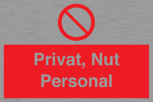 (DE)PA1489: Privat, Nut Personal