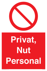 (DE)PA1489: Privat, Nut Personal