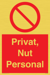 (DE)PA1489: Privat, Nut Personal