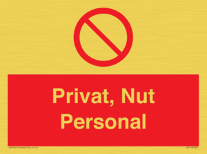 (DE)PA1489: Privat, Nut Personal