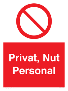 (DE)PA1489: Privat, Nut Personal