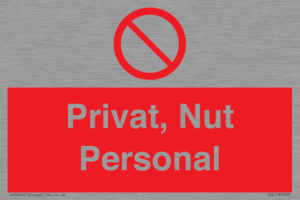 (DE)PA1489: Privat, Nut Personal
