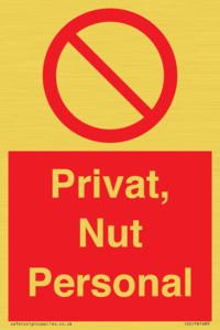 (DE)PA1489: Privat, Nut Personal