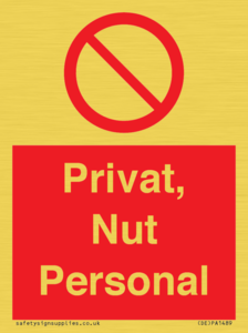 (DE)PA1489: Privat, Nut Personal