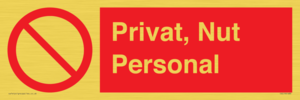 (DE)PA1489: Privat, Nut Personal