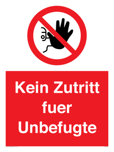 (DE)PA30: Kein Zutritt fuer Unbefugte
