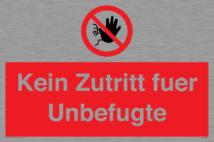 (DE)PA30: Kein Zutritt fuer Unbefugte