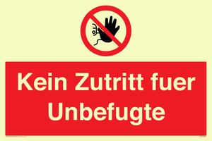 (DE)PA30: Kein Zutritt fuer Unbefugte