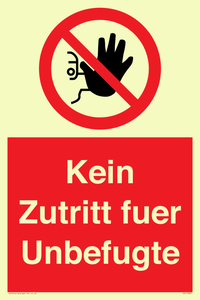(DE)PA30: Kein Zutritt fuer Unbefugte