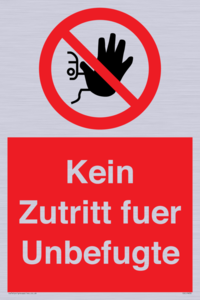 (DE)PA30: Kein Zutritt fuer Unbefugte